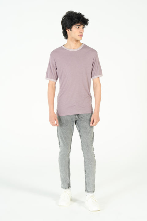CONTRAST RIB SUPER SOFT TEE