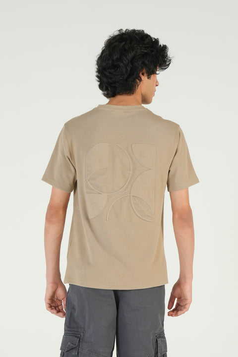 SUPER SOFT EMBOSSED GRAPHIC TEE