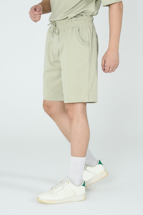 BAGGY FIT KNIT SHORTS