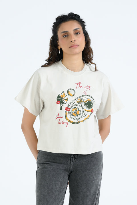 GRAPHIC BOXY TEE