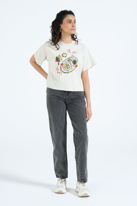 GRAPHIC BOXY TEE