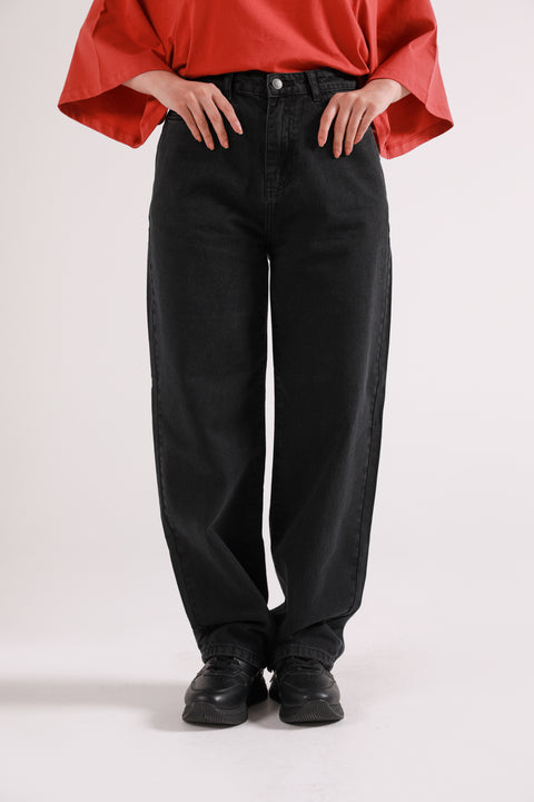 BARREL FIT DENIM