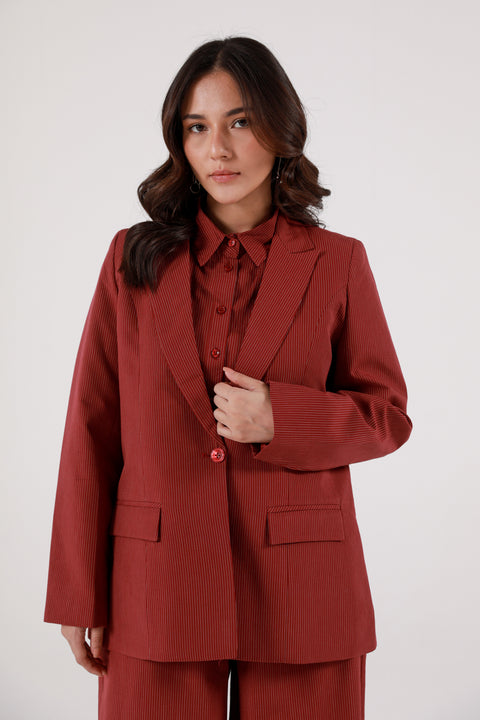 PINSTRIPE BLAZER