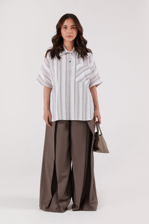 KIMONO TEXTURED TOP