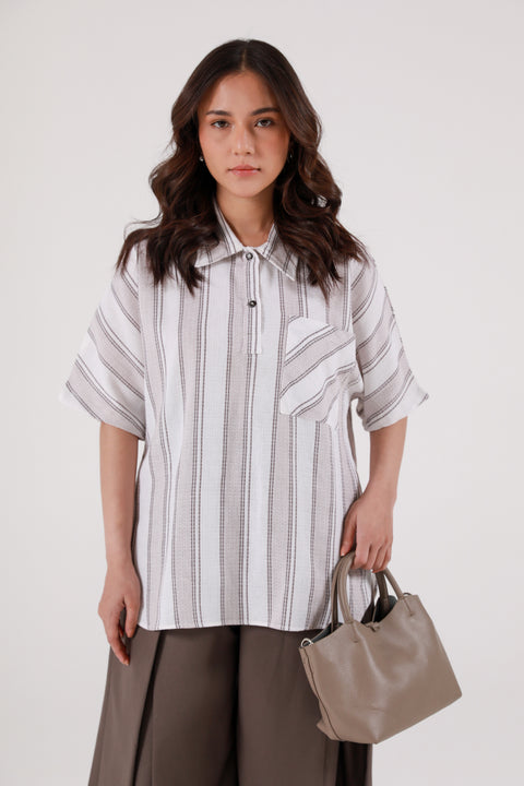 KIMONO TEXTURED TOP