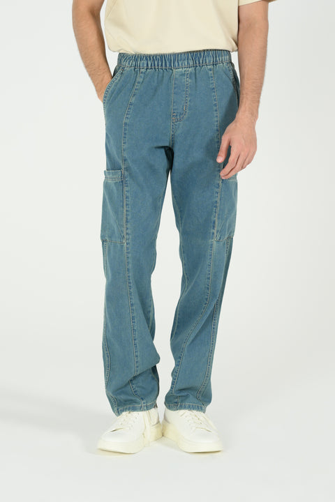 ORIGINAL STRAIGHT FIT CARGO DENIM