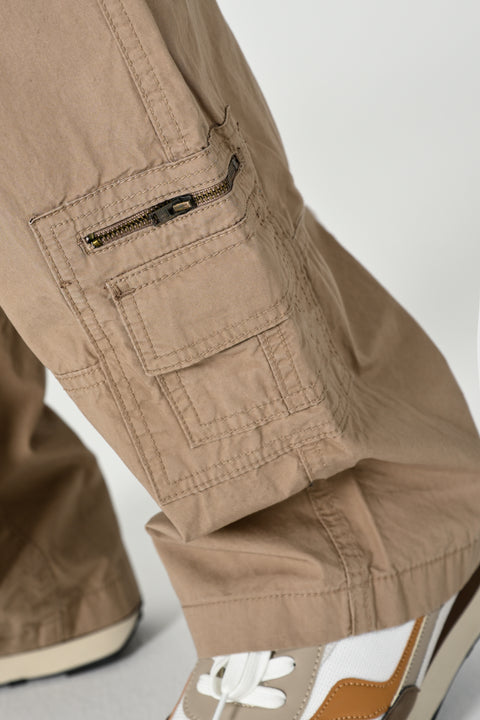 WIDE LEG CARGO TROUSER