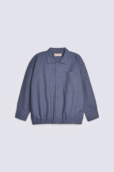BOYS ELASTIC HEM FULL SLEEVE SHIRT