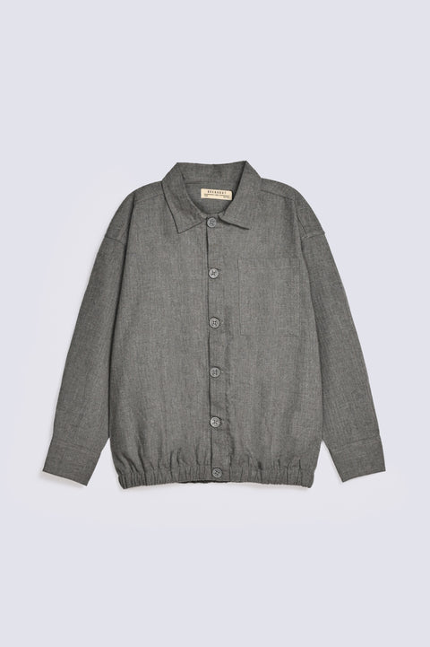 BOYS ELASTIC HEM FULL SLEEVE SHIRT