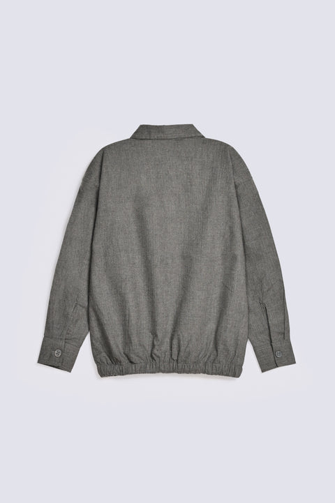 BOYS ELASTIC HEM FULL SLEEVE SHIRT