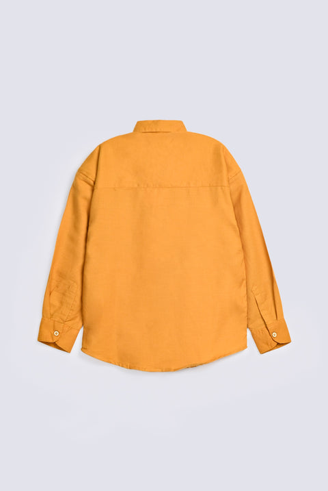 BOYS FULL SLEEVE TEXTURED SHIRT