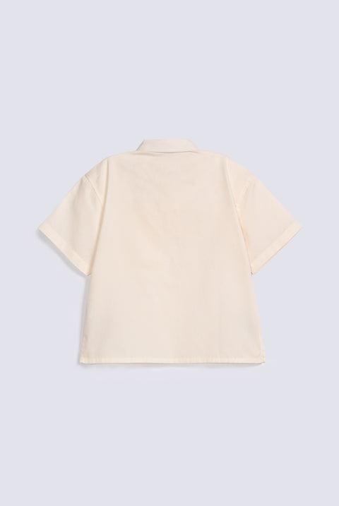 BOYS SHORT PLACKET BOXY SHIRT