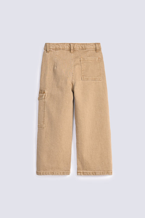 BOYS LOOSE FIT CARGO DENIM