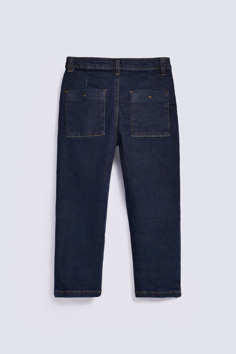 GIRLS MOM FIT DENIM