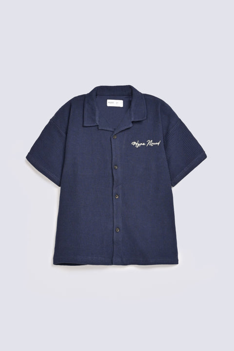 BOYS RESORT COLLAR TEXTURED POLO