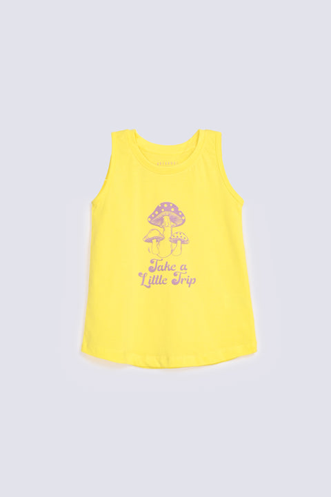 GIRLS PRINTED TANK TOP