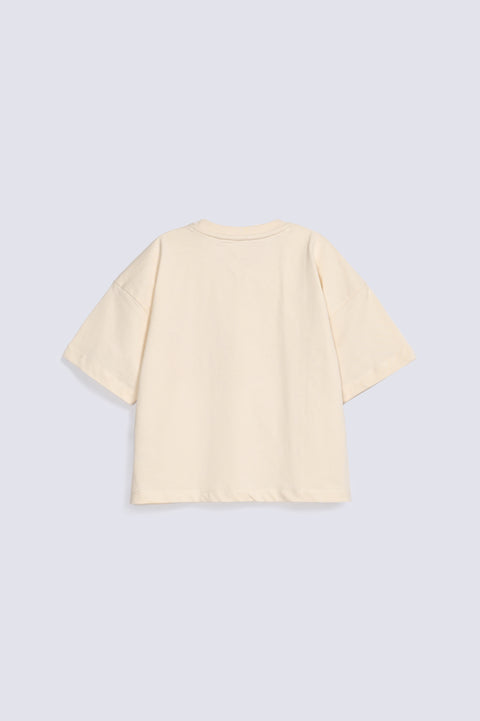 GIRLS BOXY FIT FRUITS PRINT T-SHIRT