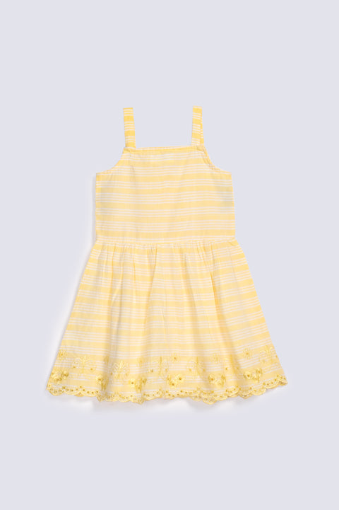 GIRLS EMBROIDERED DRESS